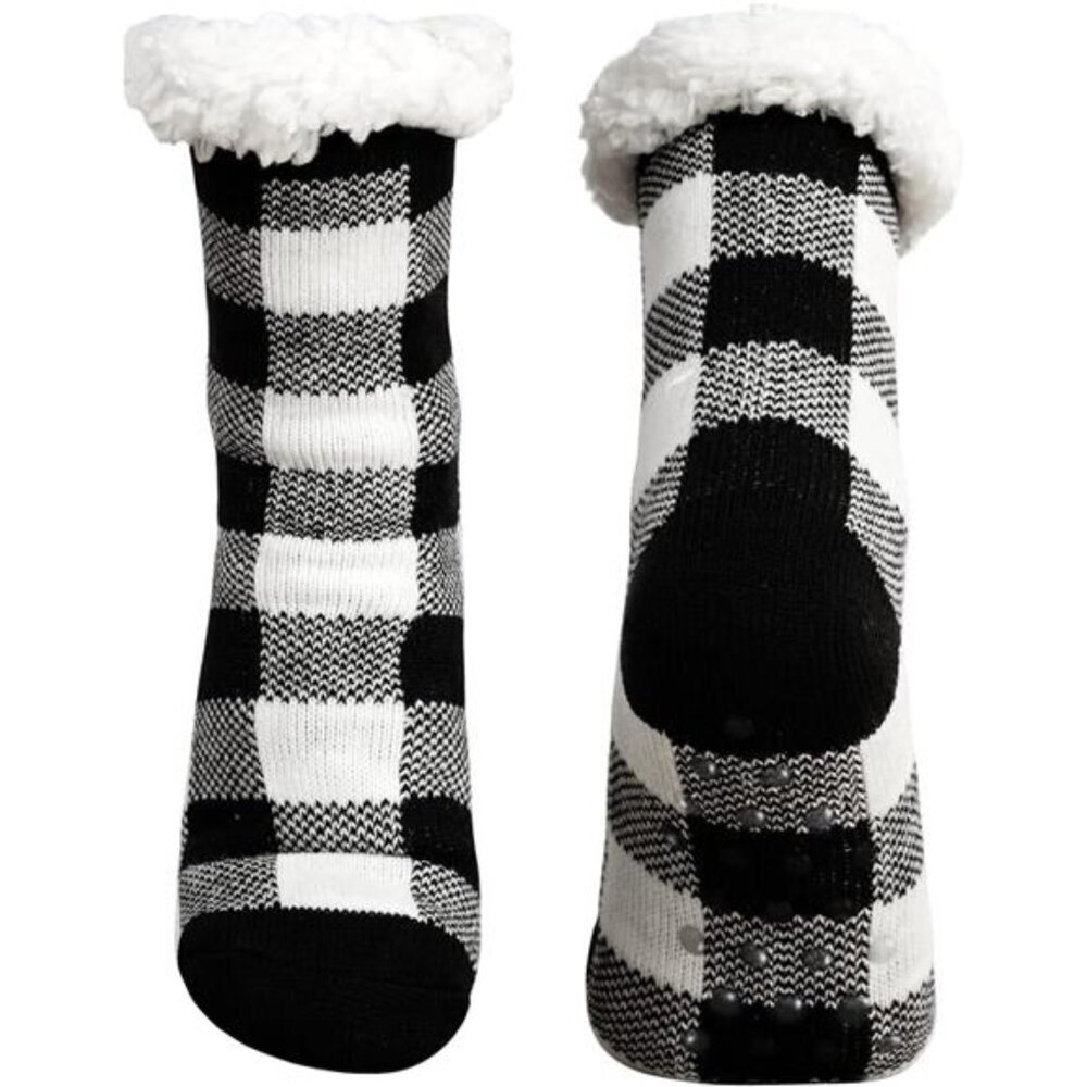 Slipper Socks For Women With Grippers Non Slip Fuzzy Grip Winter